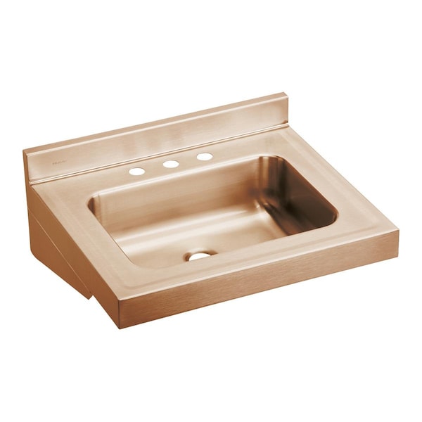Copper 22 X 19 X 16 Rectangular Sink